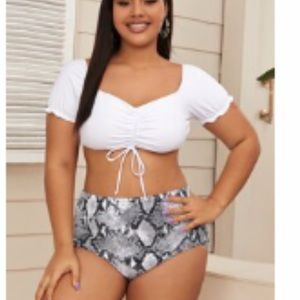 2xl snake skin bikini brand new